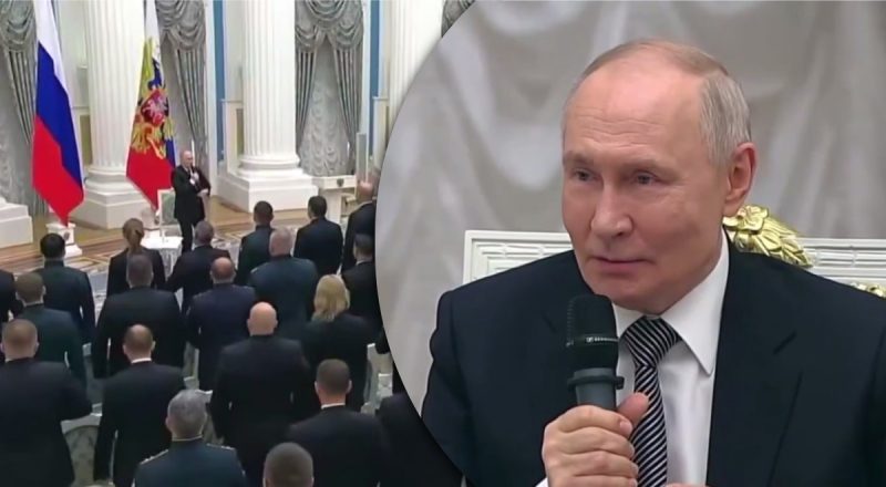 Путин трижды не смог прокричать "ура": Кремль начал удалять видео с конфузом
