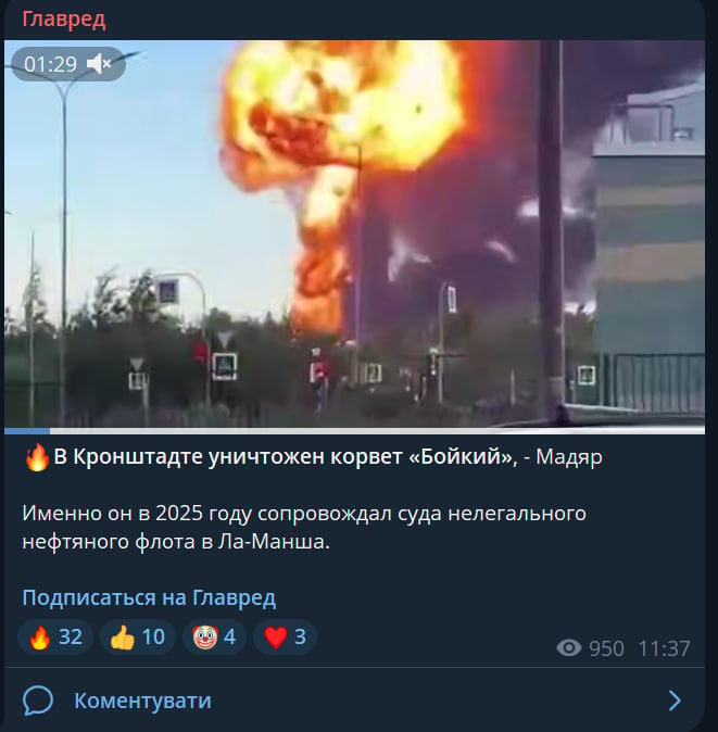 Скрин из тг