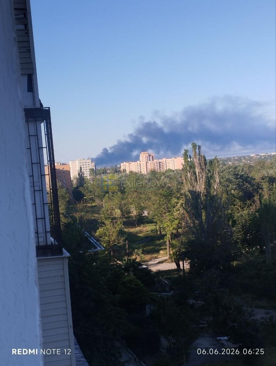 Пожежа в Маріуполі