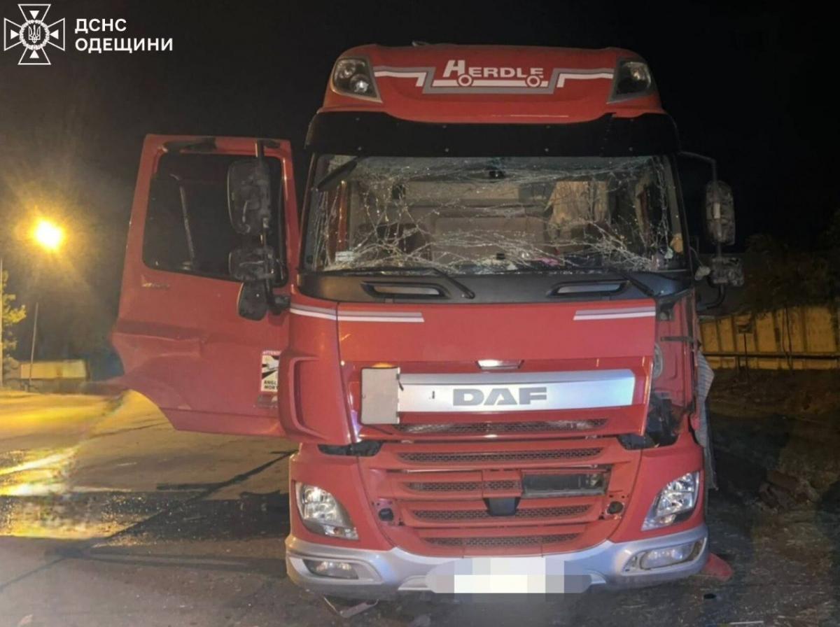 Наслідки атаки БПЛА на Одещині