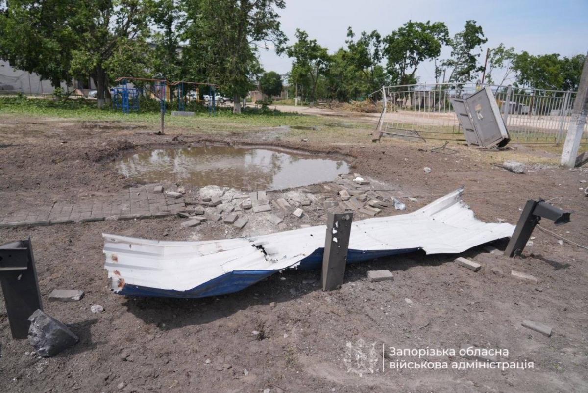 Удар по Запорізькій області 07.06.2026