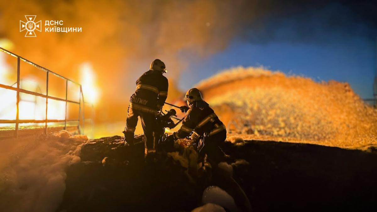 Наслідки атаки на Бориспільський район Київщини Наслідки атаки на Бориспільський район Київщини