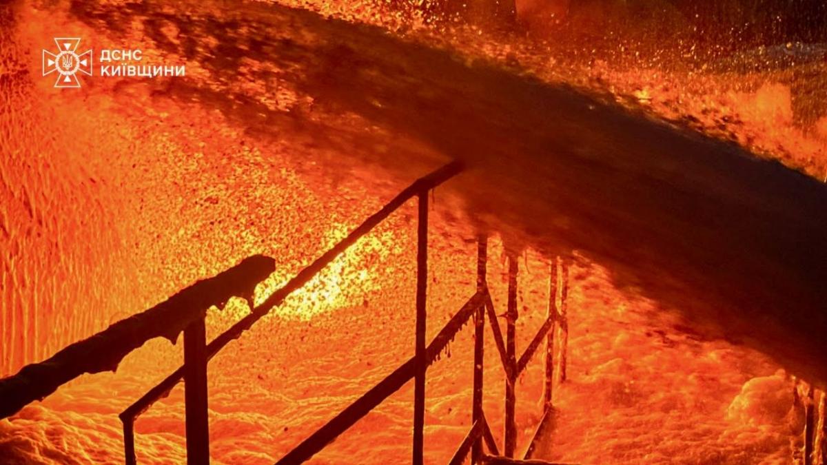 Наслідки атаки на Бориспільський район Київщини Наслідки атаки на Бориспільський район Київщини