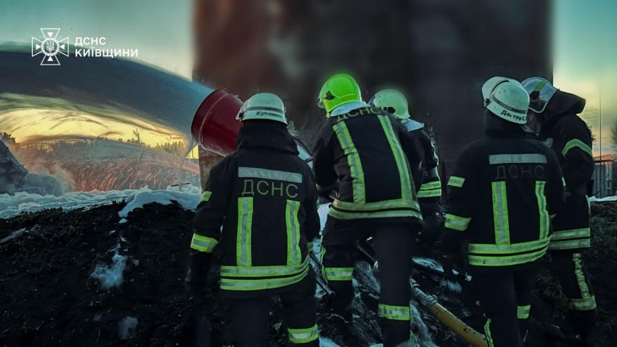 Наслідки атаки на Бориспільський район Київщини Наслідки атаки на Бориспільський район Київщини