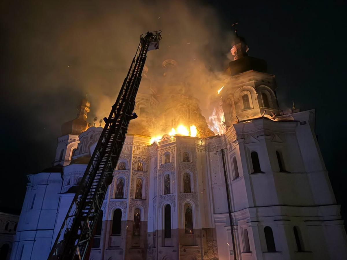Наслідки атаки на Києво-Печерську лавру 15.06.2026