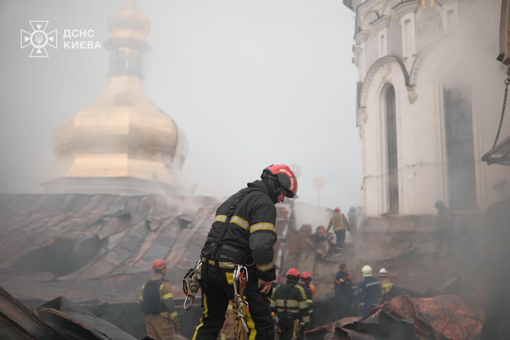 Наслідки атаки на Києво-Печерську лавру 15.06.2026