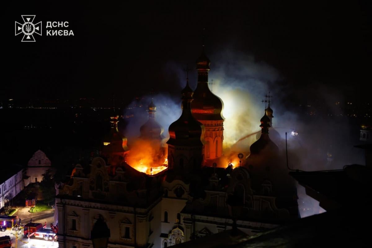 Наслідки атаки на Києво-Печерську лавру 15.06.2026