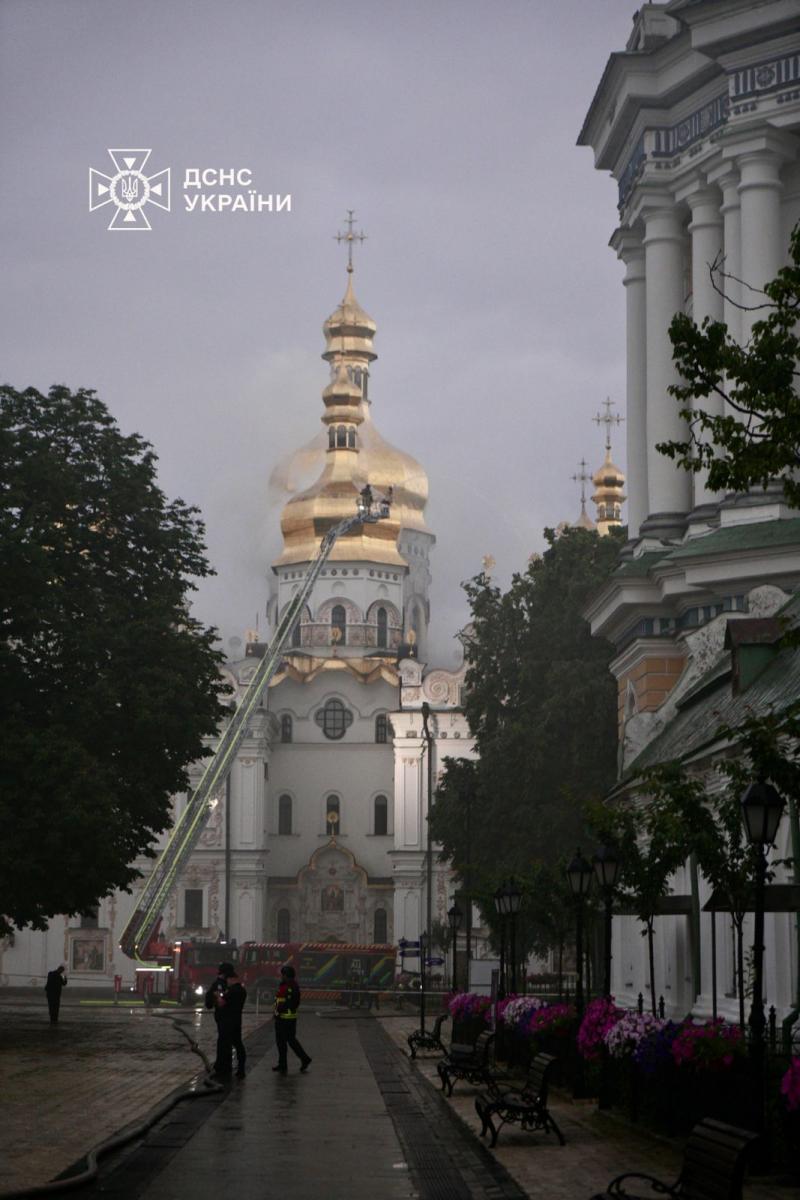 Наслідки атаки на Києво-Печерську лавру 15.06.2026
