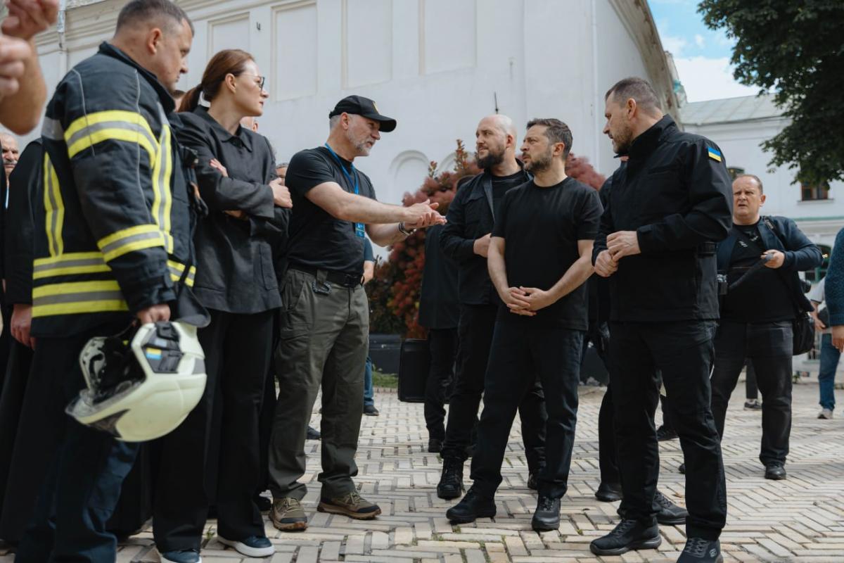 Наслідки удару по Києво-Печерській лаврі