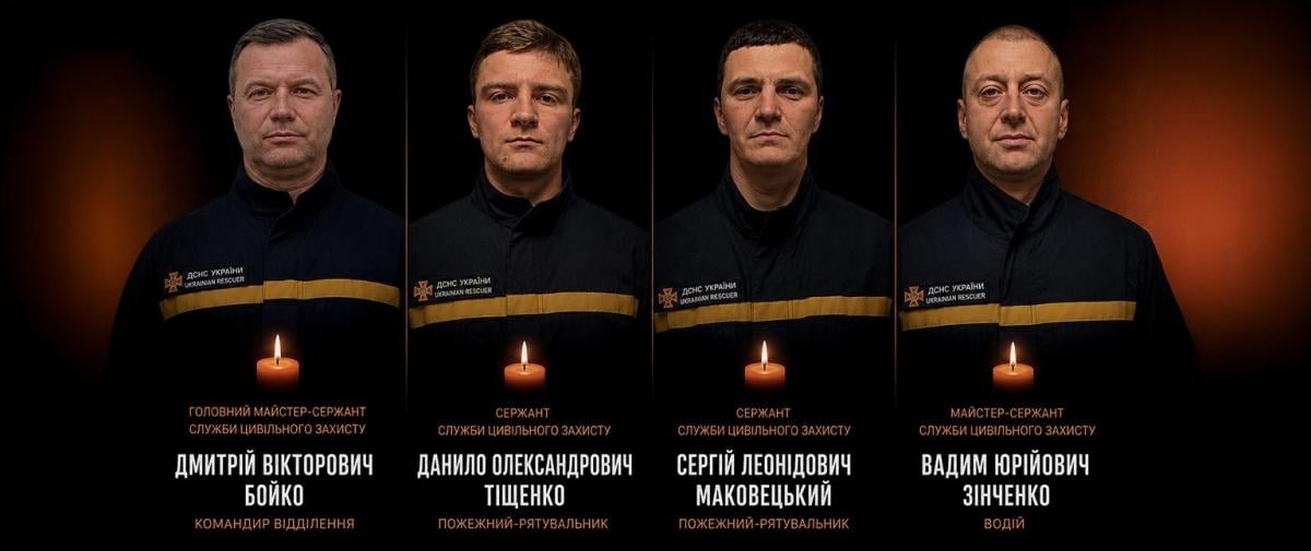 загиблі рятувальники у Харкові загиблі рятувальники у Харкові