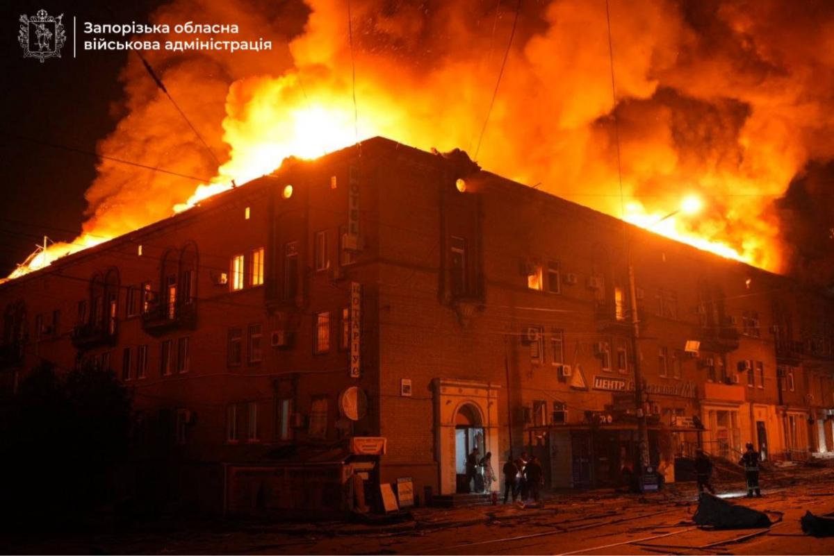 Наслідки атаки на Запоріжжя 17.06.2026 Наслідки атаки на Запоріжжя 17.06.2026