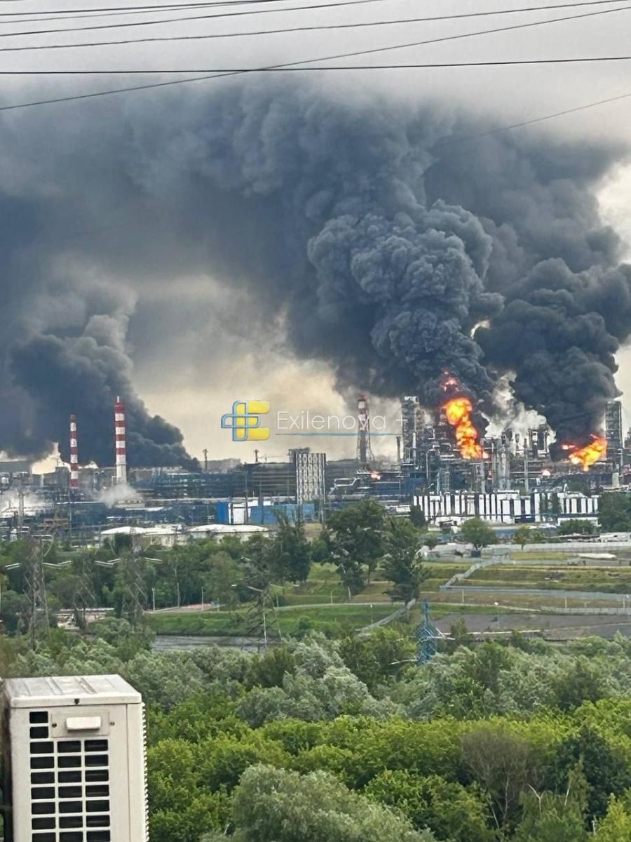 Атакован Московский НПЗ