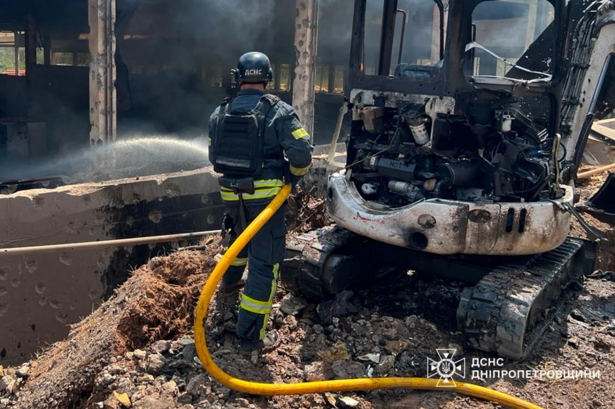 Наслідки удару по Кривому Рогу Наслідки удару по Кривому Рогу