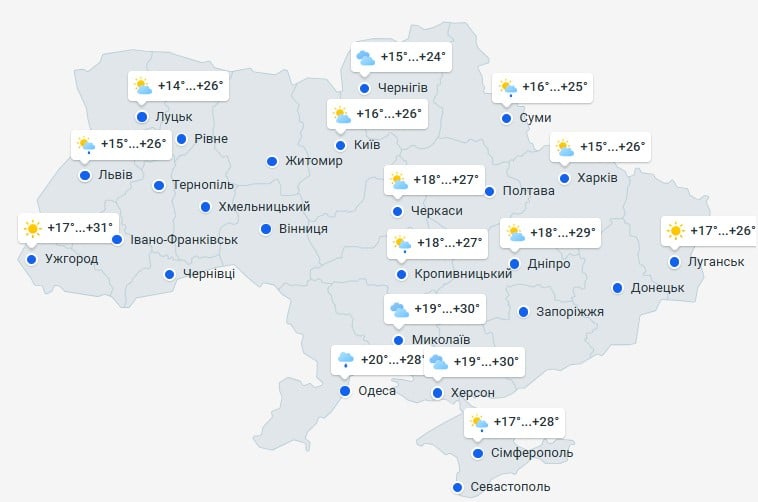 погода 24 июня 