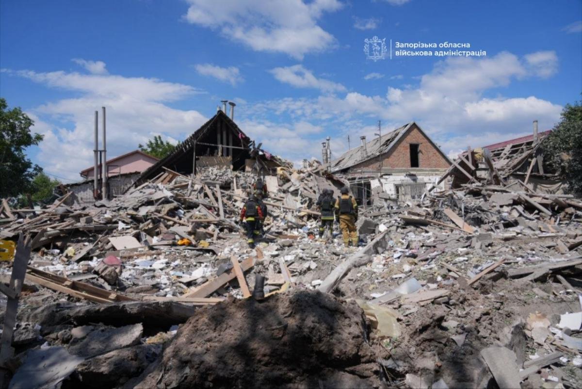 Окупанти скинули авіабомби на Запоріжжя