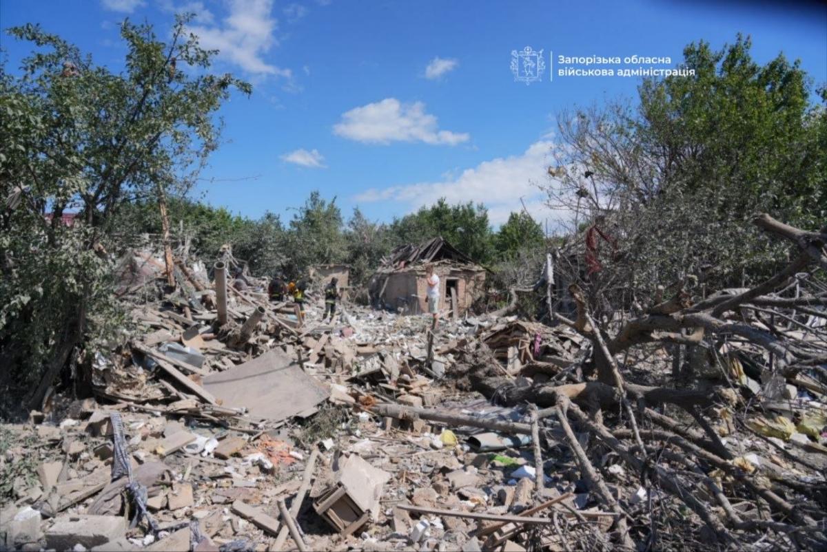 Окупанти скинули авіабомби на Запоріжжя