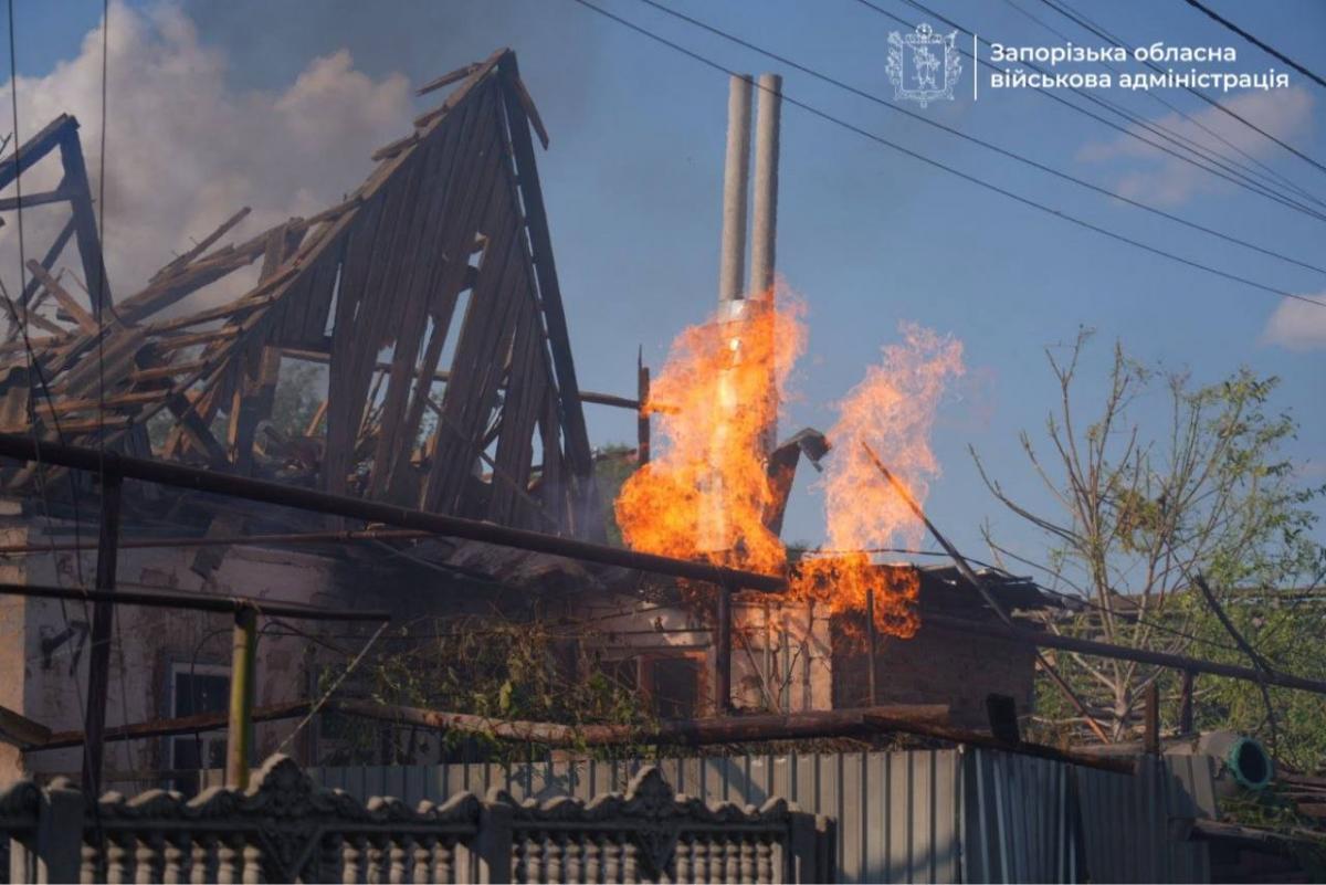 Наслідки ударів по Запоріжжю 30 червня