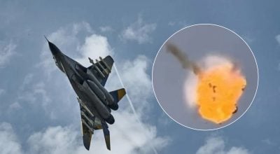 МіГ-29 наздогнав і збив "Шахед" над Рівненщиною під час масованої атаки - відео