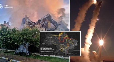 РФ запустила Циркони, Калібри та дрони, зафіксовано влучання 33 ракет: деталі нічного удару