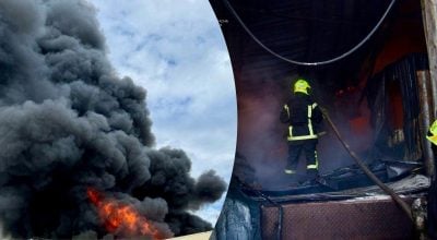 Масштабні пожежі та руйнування:  РФ завдала серії ударів по Дніпру та району