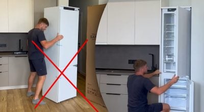 Звичайне розміщення холодильника на кухні відходить у минуле