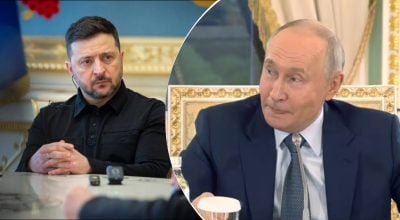 Зеленський, Путін