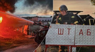 Дроны ударили по гражданскому предприятию под Киевом: под завалами ищут выживших