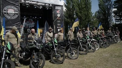 "Наступний мотопробіг до Криму!" Штурмовики "Скелі" створили власний мотоклуб