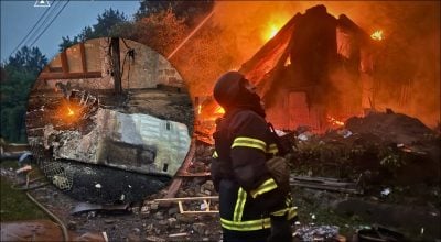 На Киевщине горят дома и склады, есть раненые: последствия ночного удара РФ