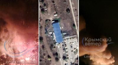 Взрывы прогремели в Крыму, под удар попало здание ФСБ и Таврическая ТЭС - мониторы