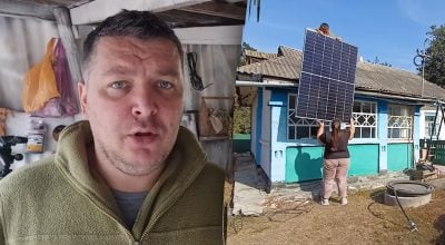 Рахунки впали майже до нуля: сонячні панелі змінили життя чоловіка