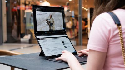 ASUS представляє в Україні Zenbook DUO (UX8407) — ноутбук із двома OLED-екранами для ефективної роботи зі штучним інтелектом