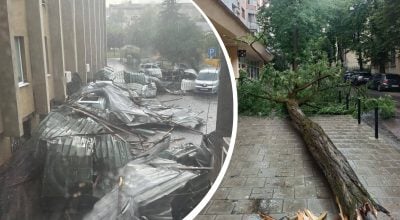 Львів накрила потужна негода
