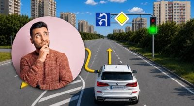 Тест ПДР, який збиває з пантелику водіїв: куди може проїхати біле авто