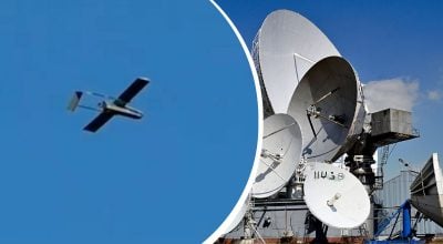Дрони знову атакували центр космічного зв’язку 