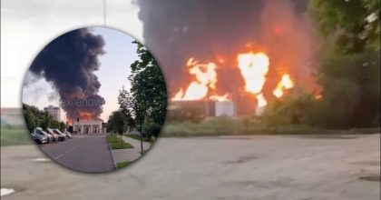 Дрони атакували Кубань, Москву, Санкт-Петербург: горить нафтобаза, склад БК, морський завод
