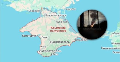 Наліт дронів на Крим: після вибухів спалахнула пожежа, Сімферополь — частково без світла