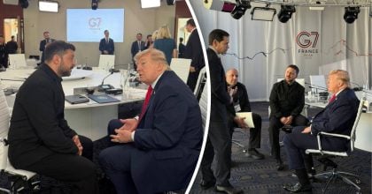 Зеленський зустрівся з Трампом на полях саміту G7