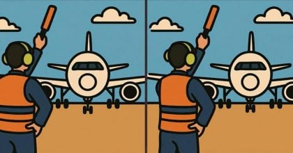 Тест на IQ: потрібно знайти 3 відмінності на картинці літака за 45 секунд