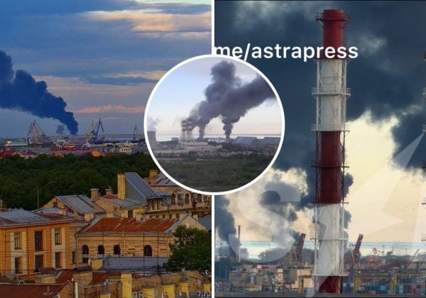 У день відкриття ПМЕФ-2026 дрони атакували Санкт-Петербург: місто затягнуло чорним димом