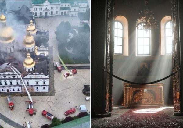 РФ звинуватила ЗСУ в атаці на Лавру в Києві: фото у Мережі допомогло брехні окупантів