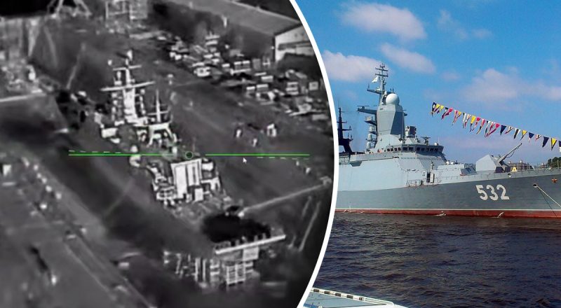 Силы обороны поразили корабль РФ "Бойкий" в Санкт-Петербурге - подробности