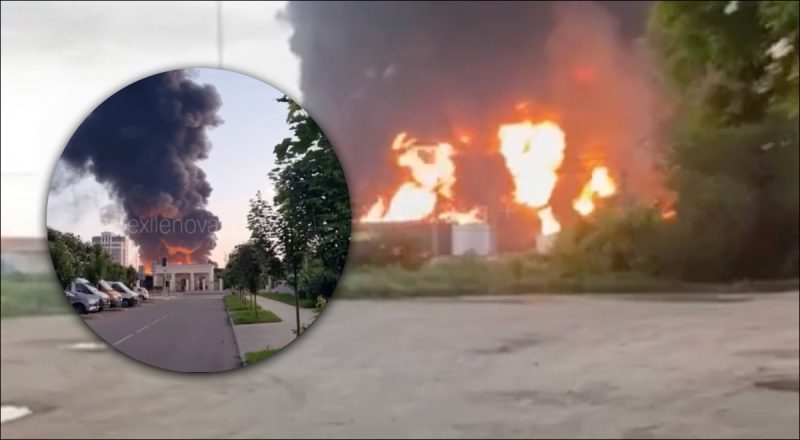 Дрони атакували Кубань, Москву, Санкт-Петербург: горить нафтобаза, склад БК, морський завод