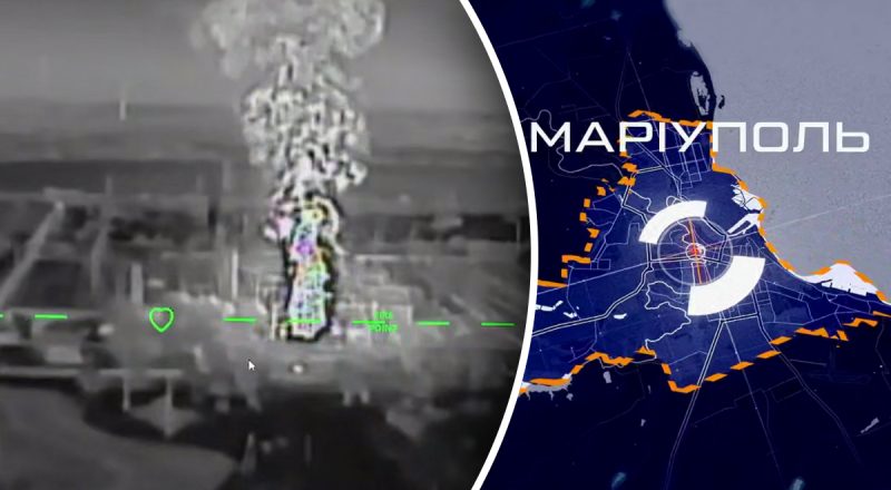 Сили оборони провели спецоперацію в Маріуполі: над портом піднялися стовпи диму