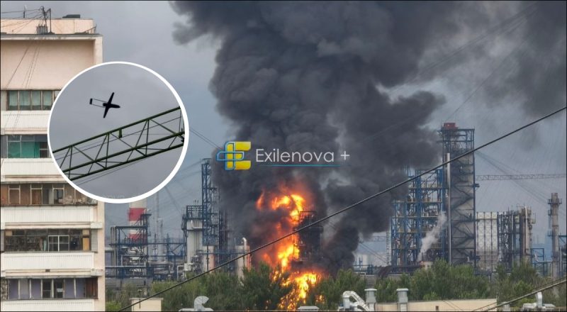 В небе - десятки БПЛА: дроны атакуют Москву, горит крупнейший НПЗ