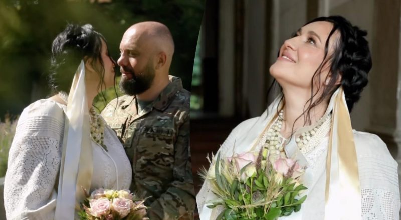 "Очі випромінюють кохання": вагітна наречена Вітвіцька показала кадри з весілля