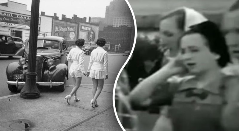 Загадка снимка 1937 года: почему люди говорят о машине времени