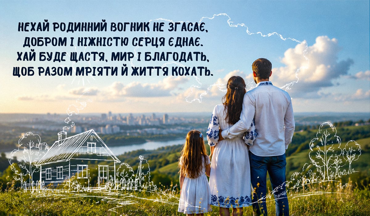 Привітання з днем сім'ї красиві Привітання з днем сім'ї красиві