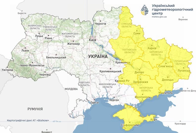 Град, грози та сильний вітер: частину України скоро накриє негода Град, грози та сильний вітер: частину України скоро накриє негода