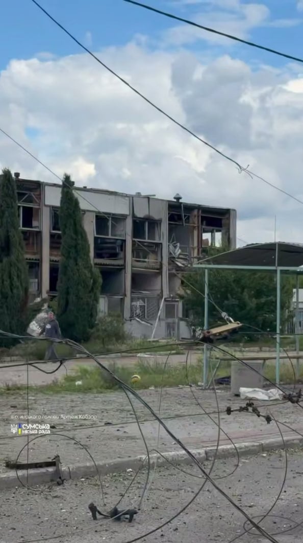 Последствия удара по Сумам